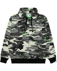 Aape By A Bathing Ape - Felpa Con Stampa Camouflage - Lyst
