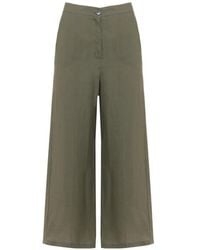 Emme - Linen Trousers - Lyst