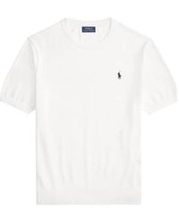 Polo Ralph Lauren - Embroidered Crew-Neck Short-Sleeve T-Shirt - Lyst