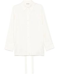 Rohe - Chemise À Boutonnière Sur Le Devant - Lyst