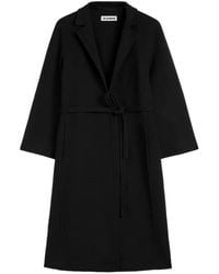 Jil Sander - Abrigo Con Cinturón - Lyst