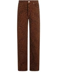 Twinset - Leopard Print Trousers - Lyst