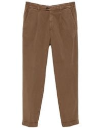Alpha Industries - Pleated Tapered-Leg Trousers - Lyst