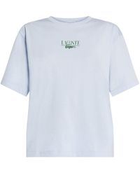Lacoste - T-shirt en coton à logo imprimé - Lyst