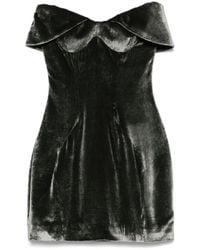 Mugler - ベルベット ミニドレス - Lyst