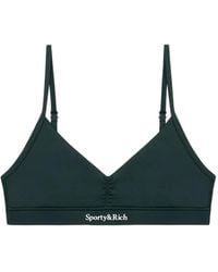 Sporty & Rich - Adjustable-Strap Bra Top - Lyst