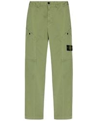 Stone Island - Straight Trousers - Lyst