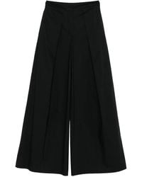 KARL LAGERFELD - Pantalon À Design Plissé - Lyst