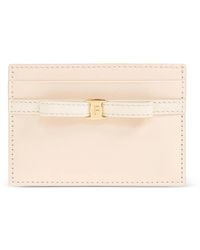 Ferragamo - Bow-Detail Cardholder - Lyst