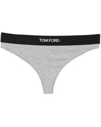 Tom Ford - Logo-Waistband Thong - Lyst