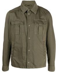 Herno - Cotton-Blend Button-Up Shirt - Lyst