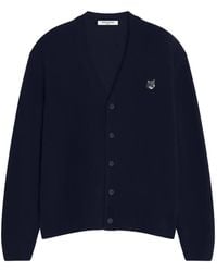 Maison Kitsuné - Vest Met Fox Head-Borduurwerk - Lyst