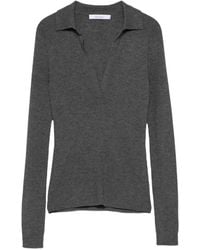 Max Mara - Angel Ribbed-Knit V-Neck Sweater - Lyst