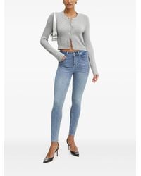 Guess - Cárdigan con motivo a rombos - Lyst