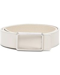 Maison Boinet - Rectangular-Buckle Belt - Lyst
