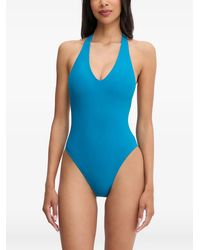 Nike - Halterneck Swimsuit - Lyst