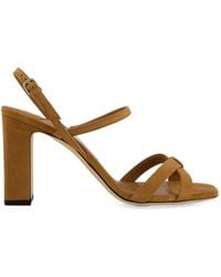 Jimmy Choo - Elsy Block Heel 85 Sandals - Lyst