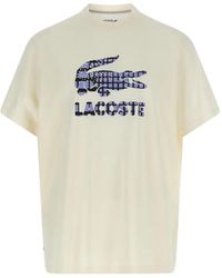 Lacoste - Camiseta con estampado de cocodrilo de x Daniel Medvedev - Lyst