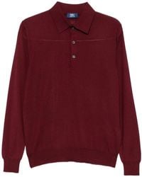 Fedeli - Button-Up Collar Polo Shirt - Lyst