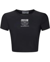 Versace Jeans Couture - Logo-Print T-Shirt - Lyst