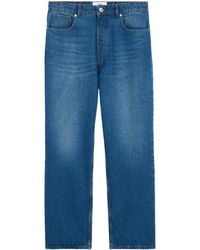 Ami Paris - Loose-fit Straight-leg Jeans - Lyst