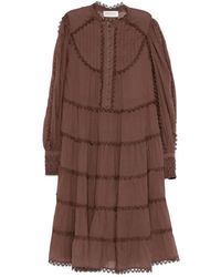 ERMANNO FIRENZE - Tiered Midi Dress - Lyst
