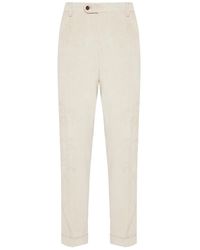Barba Napoli - Ribbed Trousers - Lyst