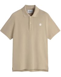 LES HÉRITIERS - Chest-Detail Polo Shirt - Lyst