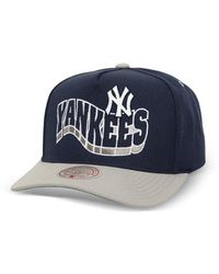 Mitchell & Ness - New York Yankees Wavy Pro Snapback Cap - Lyst