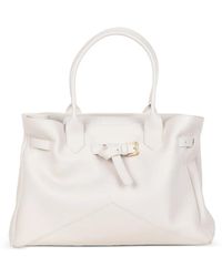 Ballantyne - Kate Buckle Detail Handle Shoulder Bag - Lyst