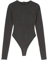 Entire studios - Round-neck Jersey Bodysuit - Lyst
