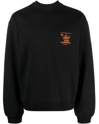 Y. Project - Logo-embroidered Organic Cotton Sweatshirt - Lyst