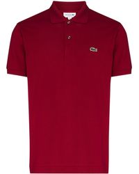 Lacoste - Logo-embroidered Short-sleeve Polo Shirt - Lyst