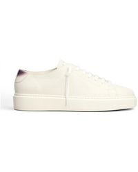 Doucal's - Pebbled-Leather Sneakers - Lyst