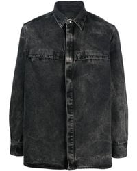 Givenchy - Camisa vaquera de manga larga - Lyst