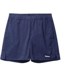 Palmes - Short À Logo - Lyst