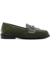 Roberto Festa - Tassel-Trimmed Suede Loafers - Lyst