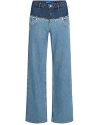 Karl Lagerfeld - Jean À Détails De Clous - Lyst