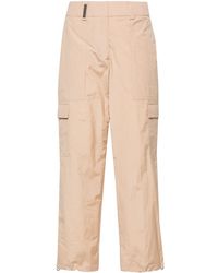 Peserico - High-waist Tapered Trousers - Lyst