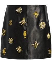 Cinq À Sept - Verfraaide Leren Rok - Lyst