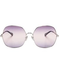 Chloé - Metal Sunglasses - Lyst