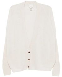 Alysi - Raglan-Sleeve Button-Fastening Cardigan - Lyst