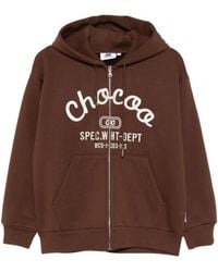 Chocoolate - Felpa Con Cappuccio E Logo - Lyst