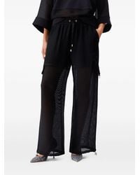 Liu Jo - Sheer Cargo Pants - Lyst