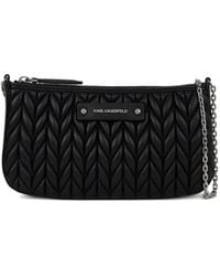 KARL LAGERFELD - K/Weave Shoulder Bag - Lyst