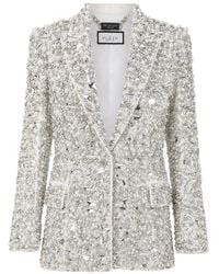 Philipp Plein - Blazer Orné De Perles Et De Cristaux - Lyst