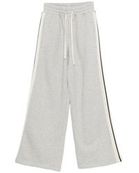 Palm Angels - Stripe-Detail Drawstring Track Pants - Lyst