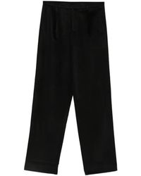 Frenckenberger - Pleated Wide-Leg Suit Pants - Lyst