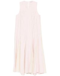 Phisique Du Role - Pleated Panelled Midi Dress - Lyst