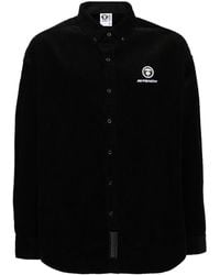 Aape By A Bathing Ape - Camisa con parche del logo - Lyst